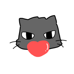 [LINEスタンプ] ねこ好きもっちー（愛）