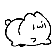 [LINEスタンプ] コッペパンうさぎ