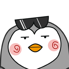 [LINEスタンプ] I'm Penguin ！！