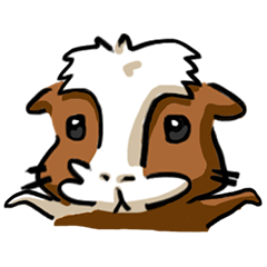 [LINEスタンプ] Guinea Pig DAJI