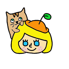 [LINEスタンプ] クレモンティーヌちゃん