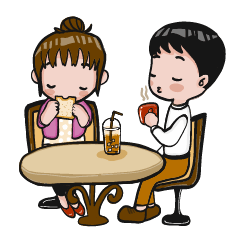 [LINEスタンプ] Cute Salaryman