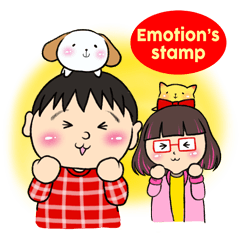 [LINEスタンプ] Emotion ～喜怒哀楽～ 公式スタンプ☆