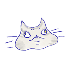 [LINEスタンプ] Lazy fat cats