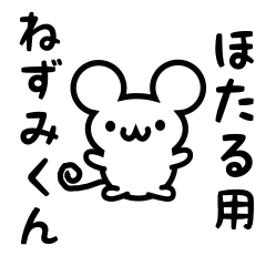 [LINEスタンプ] ほたるさん用ねずみくんの画像（メイン）