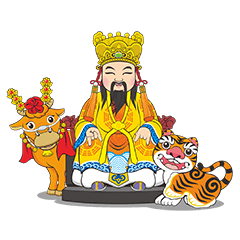 [LINEスタンプ] Q baosheng emperor