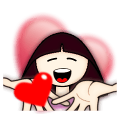 [LINEスタンプ] It's because of love