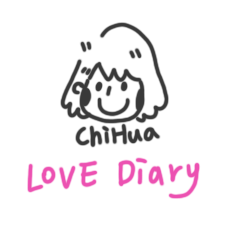 [LINEスタンプ] chihua's love diary