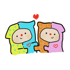 [LINEスタンプ] Happy Valentine's Day-1