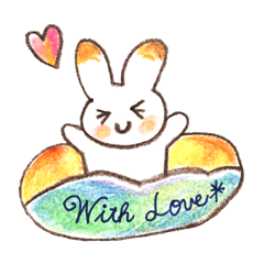 [LINEスタンプ] かわいい彼女 with LOVE