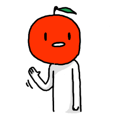 [LINEスタンプ] Apple Man has return