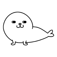 [LINEスタンプ] Just Fur Seal x Arctocephalinae