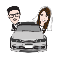 [LINEスタンプ] Tor ＆ Bo the wedding