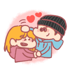 [LINEスタンプ] pig's LOVE