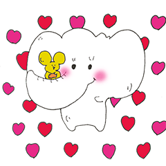 [LINEスタンプ] motizou(love)