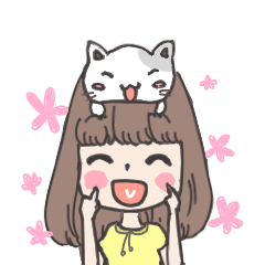 [LINEスタンプ] Molly ＆ MiQ