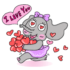 [LINEスタンプ] Chang Noi Valentine Day