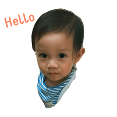 [LINEスタンプ] Little Bib 