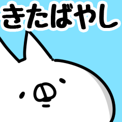 [LINEスタンプ] 【きたばやし】専用の画像（メイン）