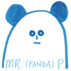 [LINEスタンプ] Mr. (Panda) P