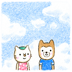 [LINEスタンプ] Toma ＆ Choco