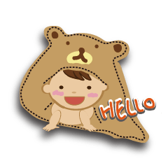 [LINEスタンプ] WELCOME NEW BORN