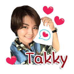 [LINEスタンプ] Takky AIA