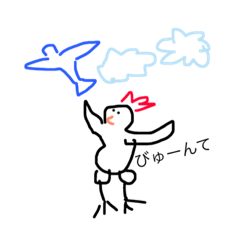 [LINEスタンプ] どうぶつとかたち