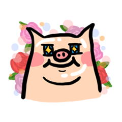 [LINEスタンプ] Annoying Piggy