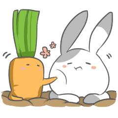 [LINEスタンプ] Rabbits daily 2