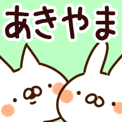 [LINEスタンプ] 【あきやま】専用