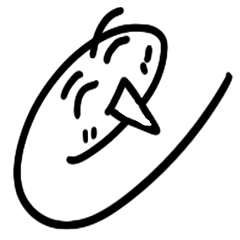 [LINEスタンプ] paper clip？