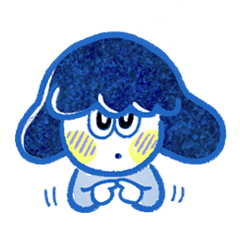 [LINEスタンプ] Shy Girl, Sosimi