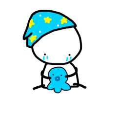 [LINEスタンプ] Doodle and His Octopus Friend