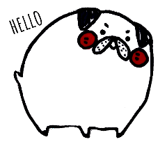 [LINEスタンプ] PUGGYYY