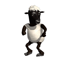[LINEスタンプ] Dancing Crazy Sheep