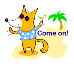 [LINEスタンプ] Fobi cute fox _1