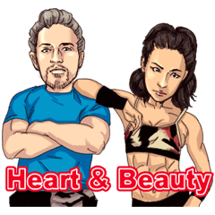 [LINEスタンプ] CrossFit Heart ＆ Beauty