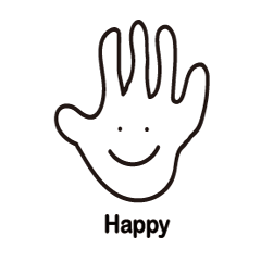 [LINEスタンプ] Hand feeling