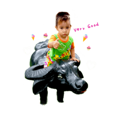 [LINEスタンプ] Baby Mick.