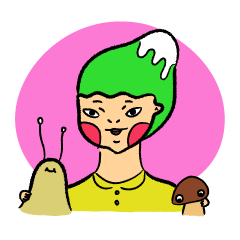 [LINEスタンプ] Mountain of head
