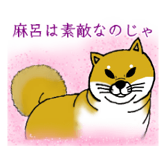 [LINEスタンプ] 柴犬紅龍号