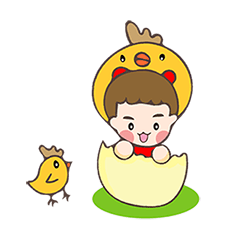 [LINEスタンプ] JS Chicken Boy