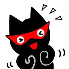 [LINEスタンプ] 黒猫ちゃんの日常