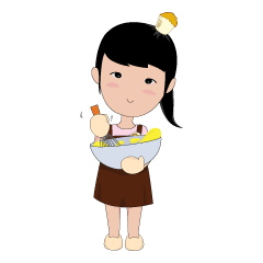 [LINEスタンプ] kidding cake