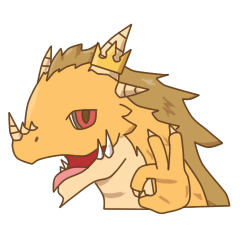 [LINEスタンプ] the dragon king