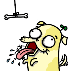 [LINEスタンプ] Lucky Puppy-D