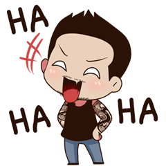 [LINEスタンプ] Tattooed Inked Guy