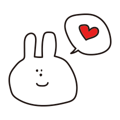 [LINEスタンプ] たぶんつかえるようさぎスタンプ