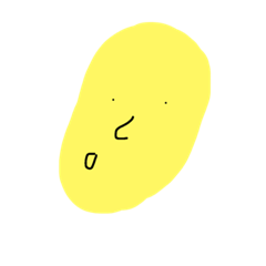 [LINEスタンプ] yellow mango